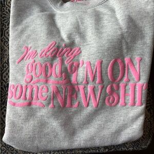Kids Gray and Pink Graphic Tee